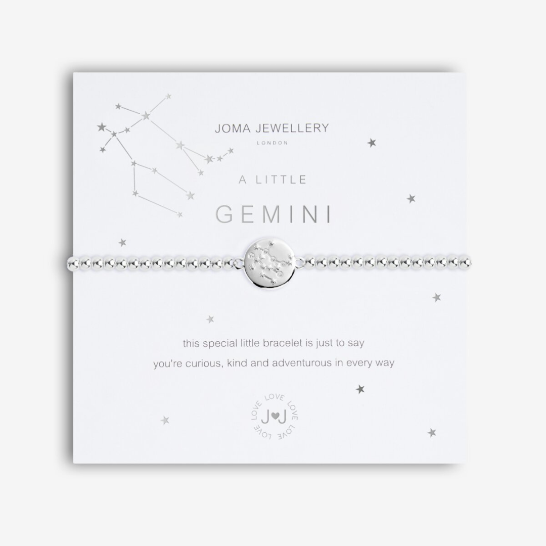 Joma Jewellery -Star Sign A Little 'Gemini' Bracelet