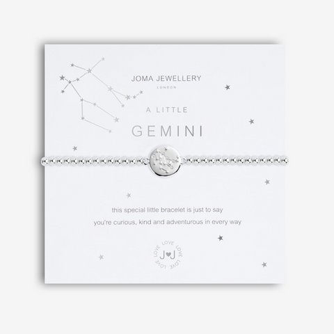 Joma Jewellery -Star Sign A Little 'Gemini' Bracelet