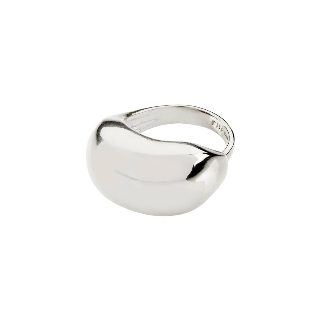 PILGRIM - PACE recycled statement ring silver-plated