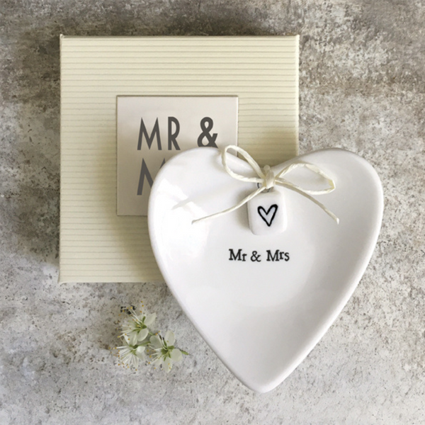 Ring Dish-Mr & Mrs