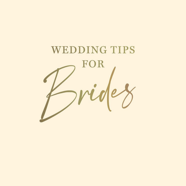 WEDDING TIPS FOR BRIDES (HB)