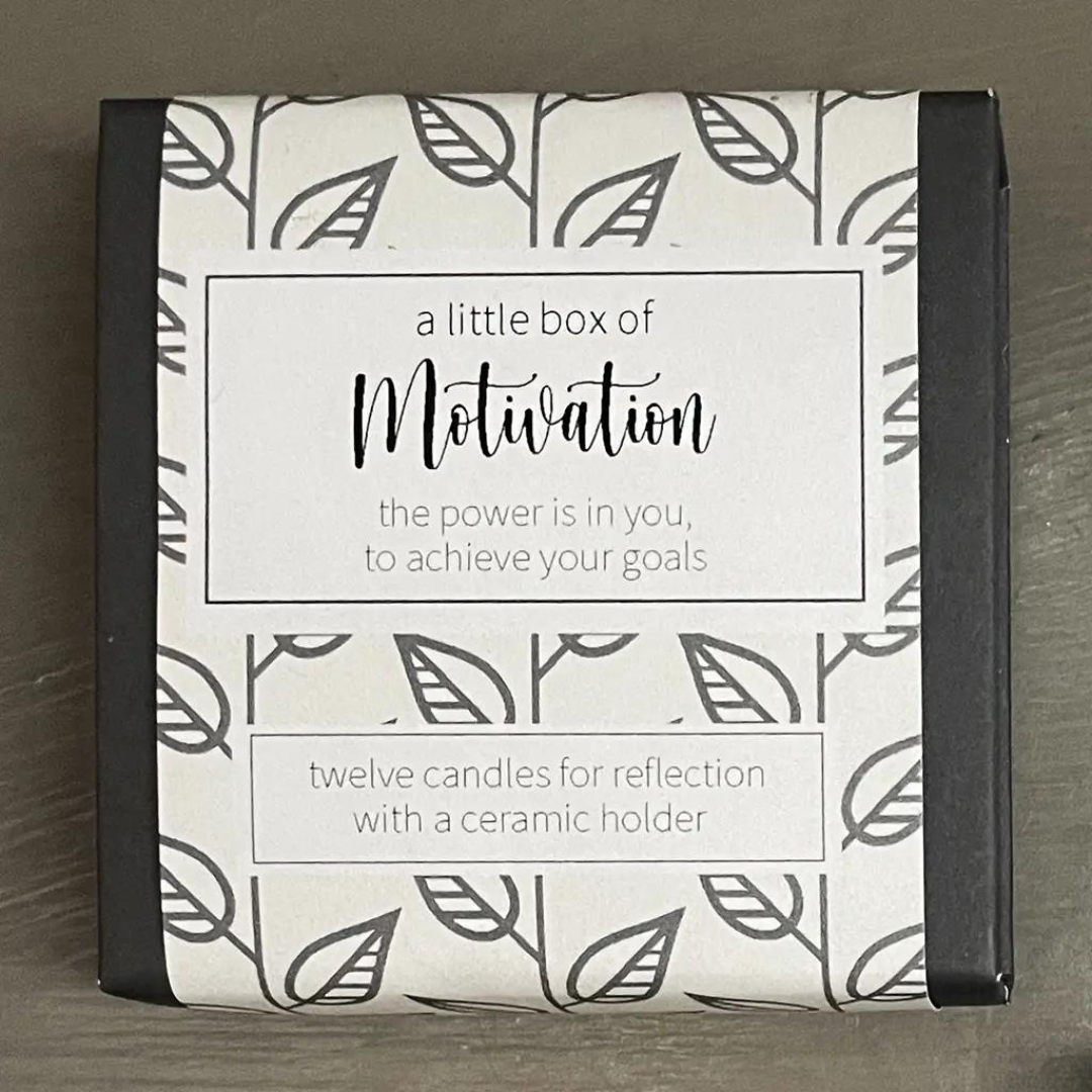 20 Minute Candles - A little box of Motivation