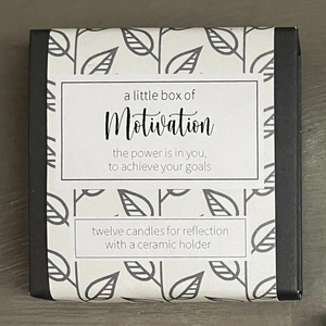 20 Minute Candles - A little box of Motivation