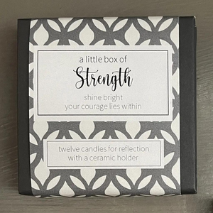 20 Minute candles - A little box of Strength