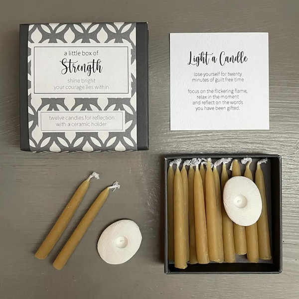 20 Minute candles - A little box of Strength