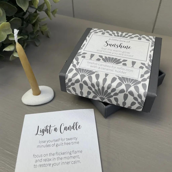 20 Minute Candles - A little box of Sunshine